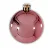 Bolas de Natal Rosa Lisa 6cm - 4 Unidades - Imagem 1