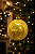 Bola de Natal Lisa Grande Dourado 12cm - Imagem 1