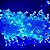 Jogo de Luzes Led Azul 127V - 8 metros - Imagem 1