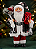 Boneco Papai Noel em Pé com Lanterna e Saco de Presentes 41cm - Imagem 1