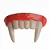 Dentadura de Vampiro Halloween Silicone - Imagem 1