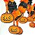 Bandeirola Abóbora Papel Halloween - 3m - Imagem 2