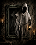 Painel Fantasma Quadro Halloween 70x50cm - Imagem 1