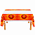 Toalha Plástica De Mesa Principal Halloween Abóbora - 108cm x 180cm - Imagem 2