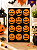 Cartela de Adesivo Halloween Abóbora – 24 Unidades - Imagem 1
