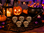 Enfeite Halloween Caveira 5cm – 5 Unidades - Imagem 1