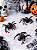 Kit Teia de Aranha Branca com 6 Aranhas – Decoração Halloween - Imagem 1