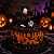 Vela Halloween Cruz Preta 10cm - Imagem 1