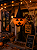 Enfeite Cabeça de Abóbora Halloween - 27x15cm - Imagem 1