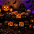 Forminha para Doces Noite do Terror Halloween 3x3cm - 24 Unidades - Imagem 1