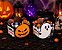 Forminha para Doces Scary Night Compose Halloween 3x3cm - 24 Unidades - Imagem 1