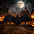 Morcego Decoração Halloween de Plástico - 27cm - Imagem 1