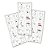 Adesivo Redondo Flork Meme - 3 Cartelas Com 10 Adesivos Cada (30 Unidades) - Imagem 1