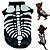 Fantasia para Pet Esqueleto Halloween 21cm - Imagem 1