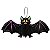 Enfeite Sanfonado Morcego Halloween - Imagem 1