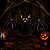 Enfeite Sanfonado Morcego Halloween - 60x28cm - Imagem 1