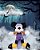 Pelucia Halloween Mickey Lobinho 35cm - Imagem 1