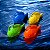 Peixinhos De Plástico para Pescaria De Festa Junina 9X5CM - 10 Unidades - Imagem 2