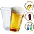 Copo Plástico Descartável Translúcido Liso de 500ml - 50 Unidades - Imagem 1