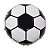 Balão Metalizado Bola de Futebol - 45cm - Flutua com Gás Hélio - Imagem 1