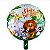 Balão Metalizado Happy Birthday Amigos da Selva - 46cm - Flutua Com Gás Hélio - Imagem 1
