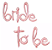 Balão Metalizado Bride To Be Noiva Despedida de Solteira - Imagem 1