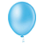 Balão Bexiga Azul Claro - Tamanho 7 Polegadas  (18cm) - 50 unidades - Imagem 1