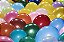 Balão Bexiga Sortido - Tamanho 7 Polegadas  (18cm) - 50 unidades - Imagem 2