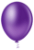 Balão Bexiga Roxo - Tamanho 9 Polegadas (23cm) - 50 unidades - Imagem 1