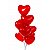 Balão Bexiga Coração Vermelho Látex - 6 Polegadas (15cm) - 50 Unidades - Imagem 1