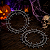 Arame Farpado Plástico Enfeite Decoração Halloween 83cm (Cada) - 2 Unidades - Imagem 1