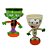 Taça Plástica Colorida Monstrinhos C/ Braços Articuláveis Halloween - Sortido - 1 Unidade - Imagem 1
