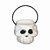 Mini Caveira Balde Branco Halloween - 9x8cm - Imagem 1
