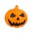 Mini Abóbora Decorativa Halloween - 9x9cm - Imagem 1