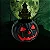 Balde Abobora Preta Para Doces Festa Halloween - 19x14cm - Imagem 1