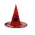 Chapéu De Aranha e Teias Vermelho Halloween - Imagem 1
