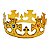 Coroa Rei/Príncipe Plástica Ajustável (Modelos Sortidos) - Imagem 1