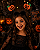 Tiara Abóbora Divertida Halloween – 11x25cm | Acessório Temático para Fantasia - Imagem 1