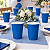 Copo de Papel Liso Azul 250ml - 10 Unidades - Imagem 1