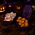 Caixa Em Formato Caixão Roxo Halloween - 30x17cm - 1 Unidade - Imagem 1