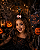 Tiara Chapéu Luxo com Aranha e Olhos – Halloween | Acessório Divertido e Temático - Imagem 1