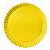 Prato Laminado Amarelo P5 - 28 cm - Imagem 1