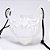 Máscara Dentes Ossada Branca - Imagem 1