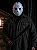 Máscara de Terror Jason Branca Halloween - Imagem 1