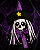 Tiara Caveira Cabeluda Halloween – Cores Sortidas - Imagem 1