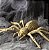Enfeite Esqueleto Plástico de Aranha Importado Halloween - 23x11cm - Imagem 1
