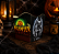 Cachepot Papel Doces Decoração Mesa Halloween Horripilante 12cm x 10cm - 1 Unidade - Imagem 1