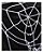 Teia de Aranha Halloween em Veludo Luxo para Decoração 150cm - Imagem 2