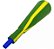 Trombone Vuvuzela Verde Amarelo - Imagem 1