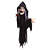 Bruxa Nazira 120 cm com Luz Som e Movimento Halloween - Imagem 1